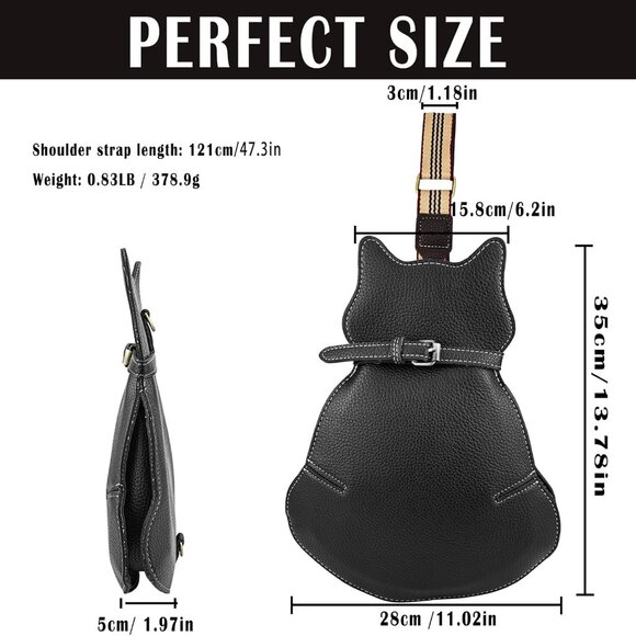 Lightweight Adjustable Cat Sling Bag - Perfect for Daily Essentials and Travel - Picture 2 of 7